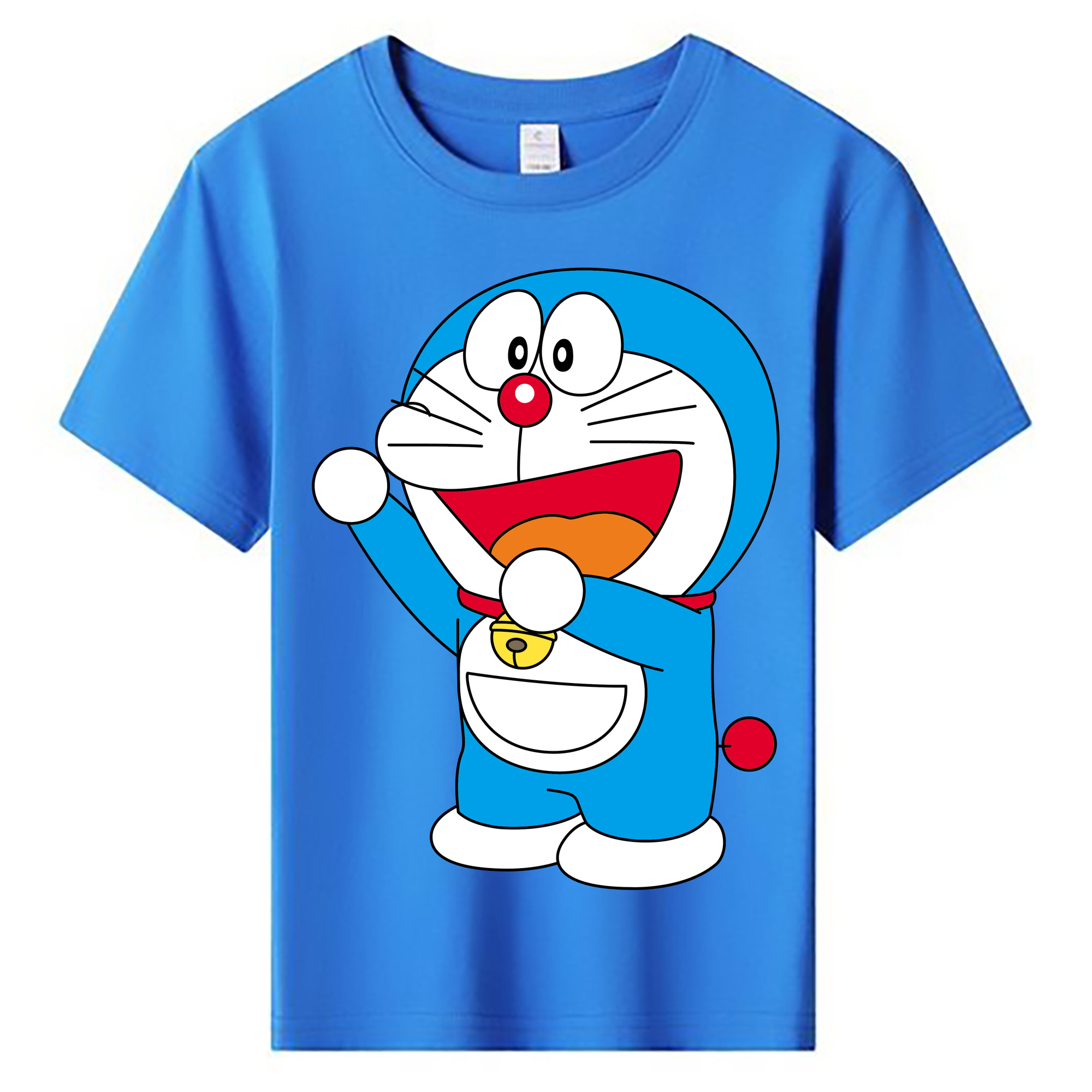 （画像用） ドラえもん Doraemon 綿100％キッズTシャツ（フロントプリント）